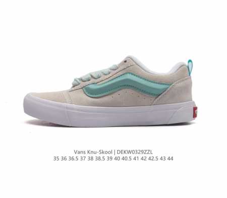 万斯 Vans Knu-Skool Vr3 Lx 面包鞋 坎普尔 茱利安系列低帮复古硫化休闲运动板鞋 肥胖版大logo 要说整个2023年最为热门的鞋型之一 面 - 点击图像关闭