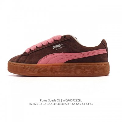 公司级 彪马 Puma 休闲板鞋 Suede Xl系列经典厚底防滑耐磨舒适透气运动鞋 新年穿有型 时尚 穿搭 球鞋 穿搭 时尚 潮流 面包鞋 Puma面包鞋