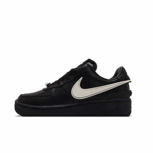 公司级福利耐克 空军一号 Af1 低帮休闲板鞋 Ambush X Nk Air Force 1'07 Low Sp 空军一号联名标志性的swoosh延伸至鞋跟之