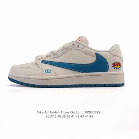 公司级 真标 耐克 Nike Air Jordan 1 Low Og Sp Military Blue Aj1乔1倒勾 2025年新款 蛇年新款 低帮篮球鞋 A - 点击图像关闭