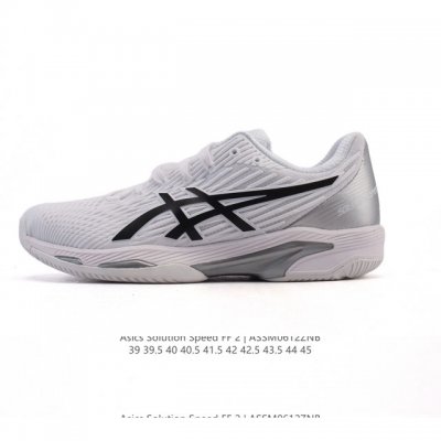新品公司级 亚瑟士Asics Solution Speed Ff 2代 网球鞋Asics亚瑟士男士运动鞋专业网球鞋透气防滑厚底增高老爹鞋，Asics Solut