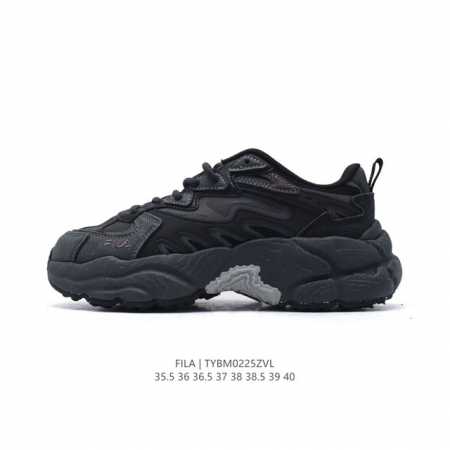 公司级 斐乐 女款休闲鞋 Fila Fusion 厚底增高百搭运动鞋 意大利百年经典运动品牌，网红单品 小红书推荐爆款 Fila斐乐新款小白鞋斐乐潮牌文化街头风 - 点击图像关闭