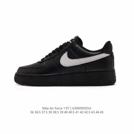 耐克 Nike Air Force 1 '07 Low 空军一号含气垫 低帮百搭厚底增高休闲运动板鞋。柔软、弹性十足的缓震性能和出色的中底设计，横跨复古与现代的 - 点击图像关闭