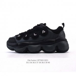 斐乐 女款老爹鞋 Fila Fusion 厚底增高百搭运动鞋 意大利百年经典运动品牌，网红单品 小红书推荐爆款 Fila斐乐新款小白鞋斐乐潮牌文化街头风运动鞋，