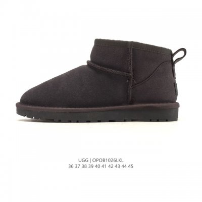 公司级 Ugg雪地靴 中帮筒靴 时尚舒适男女鞋厚底增高长筒靴 俏皮可爱的百变造型， 美国轻奢品牌Ugg 平底系列冬季 雪地休闲保暖毛毛雪地靴。官方同步包装 检验