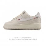 公司级 Af1耐克 Nike Air Force 1 ‘07 Low 空军一号 厚底增高百搭运动板鞋 原楦头原纸板 打造纯正空军版型，专注外贸渠道 全掌内置蜂窝