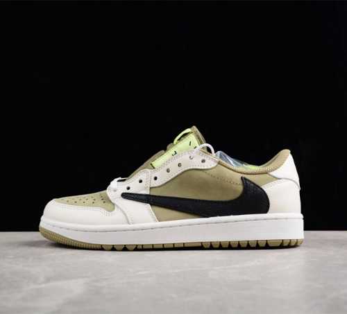 Travis Scott X Air Jordan 1 Low Og Aj1 乔1联名倒勾 低帮篮球鞋 Fz3124-200 尺码 35.5 36 36.5