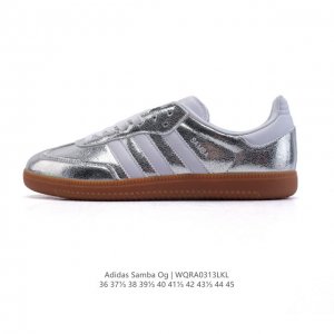 120 【真标】阿迪达斯 德训鞋 Adidas Originals Samba Og Shoes 经典运动鞋小白鞋「T头鞋」男女鞋 彰显休闲摩登风情的时尚经典鞋