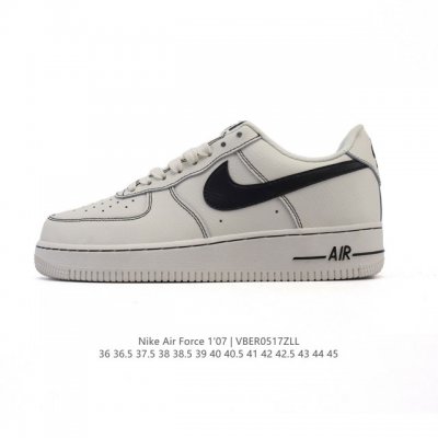 耐克 Nike Air Force 1 '07 Low 空军一号含气垫 小白鞋 2025年 蛇年新款 低帮百搭厚底增高休闲运动板鞋 柔软 弹性十足的缓震性能和出