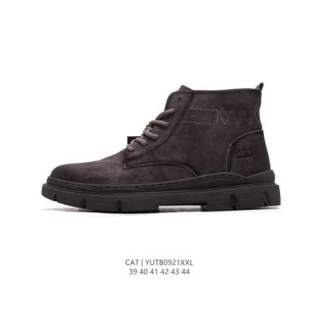 公司级 Cat Footwear Cat 卡特工装 休闲复古男鞋系列靴子 中高帮马丁靴 新款潮板鞋 专治各种不帅 鞋身轻便 舒适性相当不错 橡胶大底 上身随意搭 - 点击图像关闭