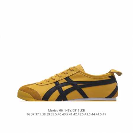 亚瑟士 Onitsuka Tiger Mexico 66 Slip On 鬼冢虎复古时尚 舒适透气 耐磨防滑 休闲运动跑步鞋 虎底采用磨耐防橡滑胶底大富有弹性， - 点击图像关闭