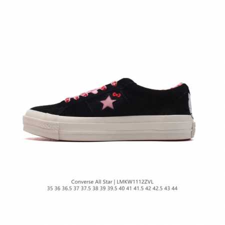 Converse All Star 低帮男女士运动鞋 一星匡威全明星复古 休闲百搭板鞋 经典透气皮革面慢跑鞋。这个系列是匡威最古老的系列了。是匡威品牌公司 8年 - 点击图像关闭