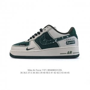耐克 Nike Air Force 1 '07 Low 空军一号含气垫 小白鞋 2025年 蛇年新款 低帮百搭厚底增高休闲运动板鞋。柔软、弹性十足的缓震性能和出