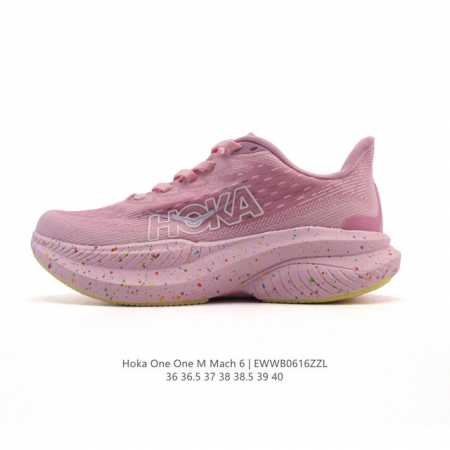 特价 Hoka One One独特的竞训鞋,主打舒适软弹Hokamach马赫6#竞速跑鞋 Hoka Mach 6 轻盈且富有弹性的舒适感！迄今为止最轻量灵敏的M - 点击图像关闭