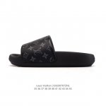 公司级 Louis Vuitton 路易威登 Pool Pillow 舒适休闲 时尚 沙滩鞋 休闲家居拖鞋 Louis Vuitton Pillow 轻便 静音