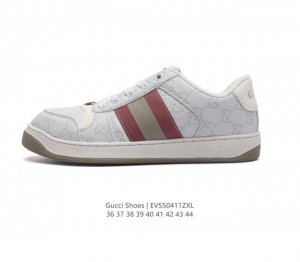 Gucci 古驰 百搭休闲运动板鞋。明星同款 小红书爆款 小白鞋 厚底增高女士运动鞋 真标 2024Ss新色，经典高奢品牌gucci古驰 复古松糕跟休闲运动鞋。
