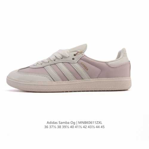 阿迪达斯 德训鞋 Adidas Originals Samba Og Shoes 经典运动鞋小白鞋 T头鞋 男女鞋 彰显休闲摩登风情的时尚经典鞋。它诞生于50年