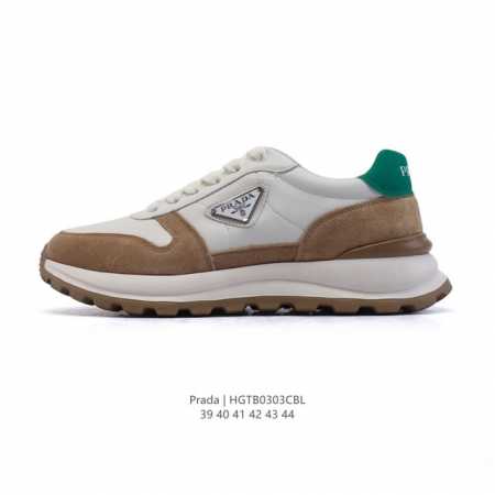 460 【公司级】Prada系列／Prada 普拉达男士厚底增高运动跑步鞋 时尚板鞋 Prada.普拉达高端品牌休闲慢老爹跑鞋 完美做工.演绎完美选择的你。 码 - 点击图像关闭