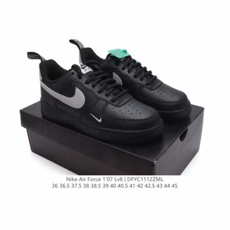 公司级 附赠送logo清洁刷 Af1耐克 Nike Air Force 1 ‘07 Low 空军一号 厚底增高百搭休闲运动板鞋 原楦头原纸板 打造纯正空军版型， - 点击图像关闭