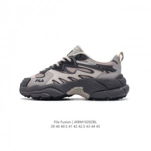 公司级 斐乐 男款老爹鞋 FILA FUSION 厚底增高百搭运动板鞋 意大利百年经典运动品牌，网红单品 小红书推荐爆款 FILA斐乐新款小白鞋斐乐潮牌文化街头