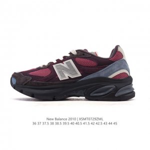 公司级 新百伦 New Balance2010英产做旧鞋款纯色绒运动鞋 厚底增高老爹鞋。此复刻经典鞋款，加入当下大热的户外元素，以曾经篮球鞋款型式样加以打造鞋款