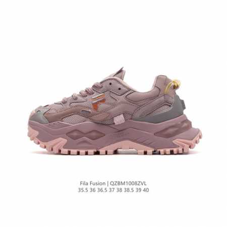 公司级 斐乐 女老爹鞋 Fila Fusion 厚底增高百搭运动板鞋 意大利百年经典运动品牌，网红单品 小红书推荐爆款 Fila斐乐新款小白鞋斐乐潮牌文化街头风 - 点击图像关闭