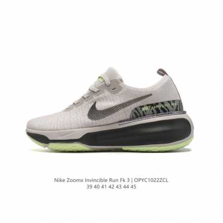 耐克 Nike ZOOMX INVINCIBLE RUN FK 3 机能风格运动鞋 厚底增高老爹鞋。最新一代的invincible 第三代来了！首先鞋面采用的是 - 点击图像关闭