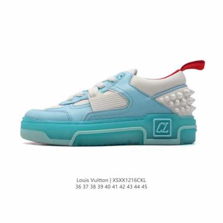 公司级 路易威登 Louis Vuitton Lv路易威登板鞋 时尚运动鞋 潮厚底增高鞋 。舒适防滑底和百搭性霸屏整个时尚娱乐圈，细节调整完美主义！采用柔软皮革 - 点击图像关闭
