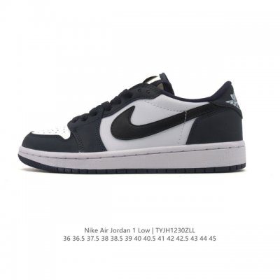 耐克 乔丹Air Jordan 1 Low Aj1 乔1 乔丹1代Aj1 低帮复古文化休闲运动篮球鞋。该鞋款从 1985 年元年款汲取设计灵感，焕新演绎简约经典