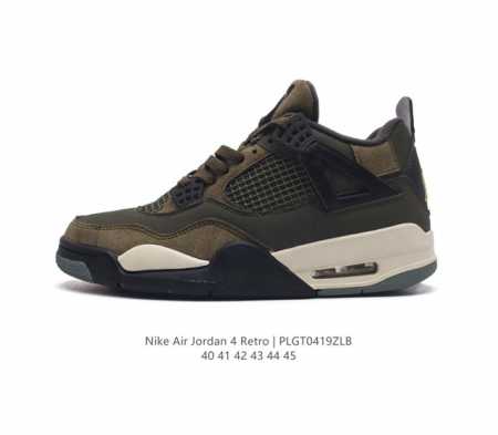 耐克 Nike Air Jordan 4 Retro Og迈克尔 乔丹aj4代乔4 中帮复古休闲运动文化篮球鞋。秉承轻量化的速度型篮球鞋设计思想完成设计，降低重 - 点击图像关闭