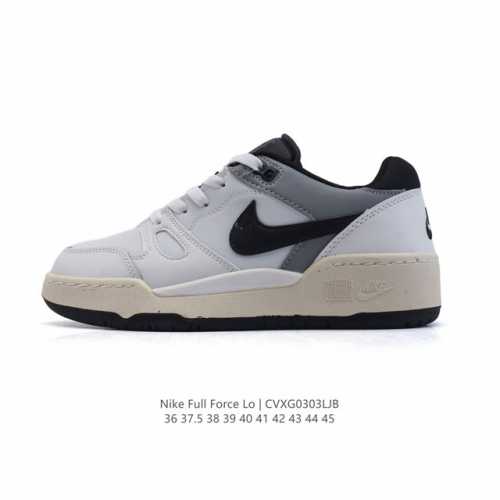110 耐克 Nike Full Force Low 时尚复古运动板鞋，复古气质爆棚！近年来复古风的兴起，众多品牌纷纷推出自己的全新鞋款，势必要拿下口味极刁的球