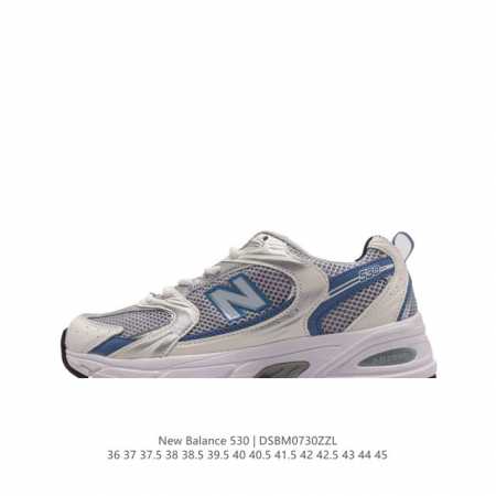 新百伦 Nb530运动鞋 New Balance 530 复古跑鞋厚底增高老爹运动鞋。Nb530这鞋双确实是nb家经复典古款式之一，以全科新技诠释，成打功造53 - 点击图像关闭