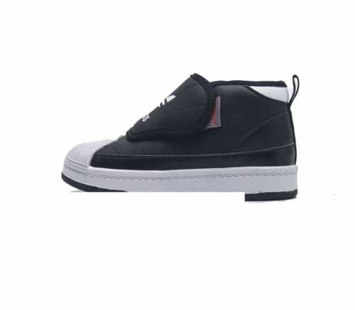 童鞋 阿迪达斯 Adidas 男童 女童 Originals Superstar Winter Boots 运动鞋 中帮靴子 魔术贴 贝壳头 板鞋 小宝贝舒服了