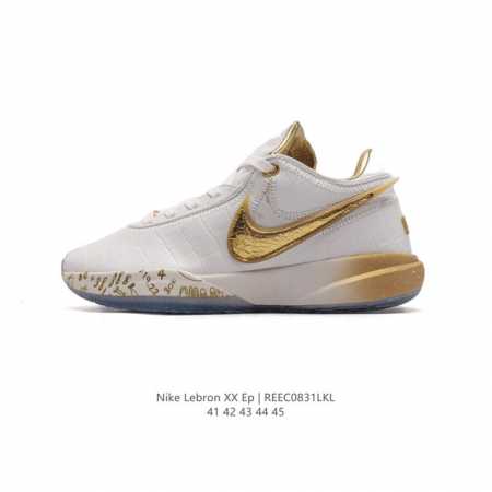 Nike 耐克 官方lebron Xx 詹姆斯20 实战运动篮球鞋秋冬新款缓震透气防滑 男士慢跑鞋。整体以紫色为主调，一看就是“猛男必备”！鞋身采用织物网面打造 - 点击图像关闭