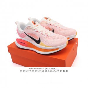 耐克 Nike Vomero 18 厚底增高老爹运动跑步鞋 全新 Vomero 提供比以往更多的緩衝效能以及該系列有史以來最高的鞋底高度 結合 Nike 的 Z