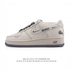耐克 Nike Air Force 1 '07 Low 2025新年新款 蛇年限定 空军一号含气垫 小白鞋 低帮百搭厚底增高休闲运动板鞋。柔软、弹性十足的缓震性
