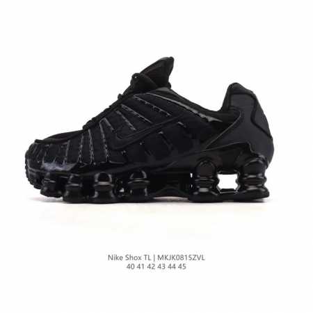 公司级 耐克 Nike Shox Tl 男子运动鞋厚底增高老爹鞋，令机械力学缓震性能跃升新层次。采用透气网眼鞋面和全掌型 Nike Shox 技术，革新演绎经典 - 点击图像关闭