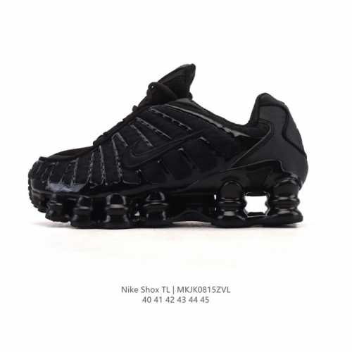 公司级 耐克 Nike Shox Tl 男子运动鞋厚底增高老爹鞋，令机械力学缓震性能跃升新层次。采用透气网眼鞋面和全掌型 Nike Shox 技术，革新演绎经典