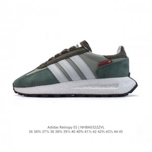 180 阿迪达斯 新款 三叶草 厚底 Adidas Retropy E5 新款 爆米花 低帮经典运动鞋潮厚底增高男女士慢跑鞋。以70年代经典跑步鞋为灵感，新鲜演