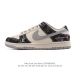 公司级 耐克 Nike Dunk Low Retro 运动鞋复古滑板鞋 路易威登联名。作为 80 年代经典篮球鞋款，起初专为硬木球场打造，后来成为席卷街头的时尚