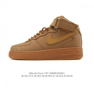 公司级 Af1耐克 Nike Air Force 1 ‘07 Low 空军一号 厚底增高百搭运动板鞋 原楦头原纸板 打造纯正空军版型，专注外贸渠道 全掌内置蜂窝
