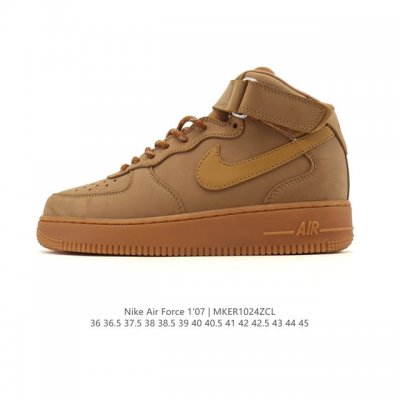 公司级 Af1耐克 Nike Air Force 1 ‘07 Low 空军一号 厚底增高百搭运动板鞋 原楦头原纸板 打造纯正空军版型，专注外贸渠道 全掌内置蜂窝
