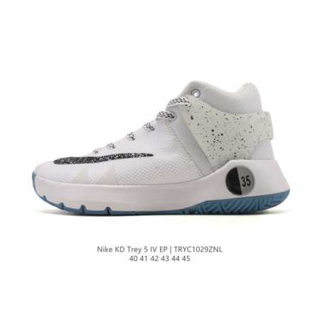 新品公司级 耐克 Nike Kd Trey 5 Iv 舒适百搭 耐磨 中帮 复古篮球鞋 男款 Nike Kd Trey 5 Iv Ep是耐克为凯文 杜兰特设计的 - 点击图像关闭