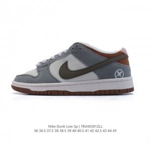 二层皮 耐克Nike Dunk Low 板鞋 Sb系列经典百搭休闲运动板鞋。加厚鞋舌的填充，使舒适性大大提升，同时也更方便穿脱中底部分则加入了脚感柔软舒适Zoo