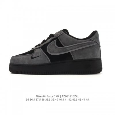 耐克 Nike Air Force 1 '07 Low 空军一号含气垫 低帮 小白鞋 百搭厚底增高休闲运动板鞋。柔软、弹性十足的缓震性能和出色的中底设计，横跨复