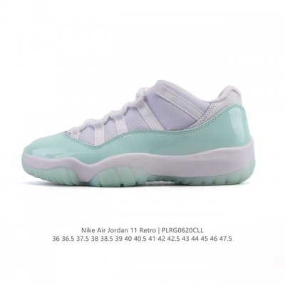 公司级 耐克乔丹11代 Nike Air Jordan 11 Retro 复刻男女运动鞋 Aj11代经典设计，深受球员与球迷喜爱。Jordan 乔丹 采用漆皮牛