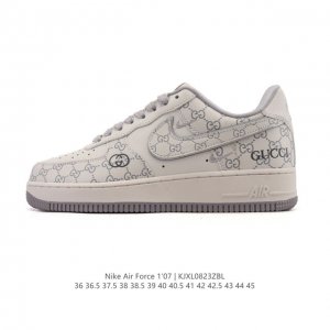 耐克 Nike Air Force 1 '07 Low 空军一号含气垫 小白鞋 2025年新款 低帮百搭厚底增高休闲运动板鞋。柔软、弹性十足的缓震性能和出色的中