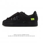 阿迪达斯 三叶草Adidas Originals Superstar Xlg 贝壳头系列 低帮厚底松糕经典百搭休闲运动板鞋。当你试图定义Adidas Super