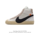 公司级 耐克OFF-WHITE X NIKE BLAZER MID OW 联名开拓者 唯一还原官方细节#内测噪边字体 比对原鞋不断调试#橙色方块 唯一独家原材购