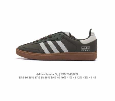 阿迪达斯 德训鞋 Adidas Originals Samba Og Shoes 经典运动鞋小白鞋 T头鞋 男女鞋 彰显休闲摩登风情的时尚经典鞋。它诞生于50年 - 点击图像关闭